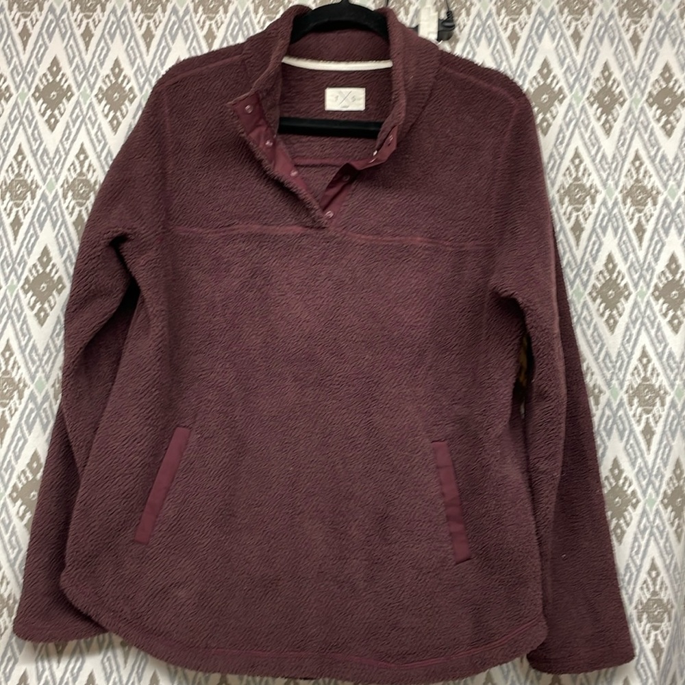 Cozy pullover size large
